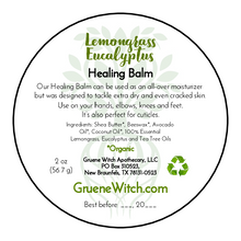 Load image into Gallery viewer, Healing Balm - Lemongrass Eucalyptus
