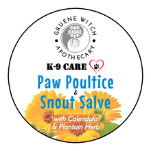 Load image into Gallery viewer, K-9 Care Paw Poultice &amp; Snout Salve
