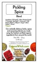 Load image into Gallery viewer, Witch's Garden Organic Herbs &amp; Spices - Pickling Spice
