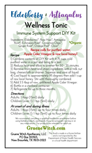 Load image into Gallery viewer, Elderberry &amp; Astragalus Wellness Tonic - Immune System Support DIY Kit
