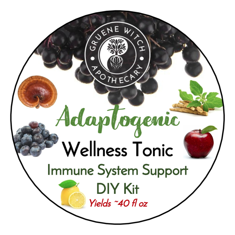 Adaptogenic Wellness Tonic - Immune System Support DIY Kit