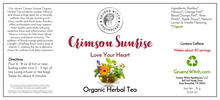 Load image into Gallery viewer, Organic Herbal Tea - Crimson Sunrise
