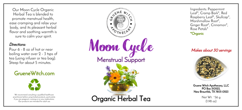 Organic Herbal Tea - Moon Cycle