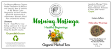 Load image into Gallery viewer, Organic Herbal Tea - Morning Moringa
