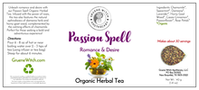 Load image into Gallery viewer, Organic Herbal Tea - Passion Spell
