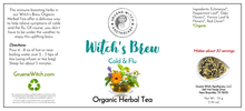 Load image into Gallery viewer, Organic Herbal Tea - Witch&#39;s Brew
