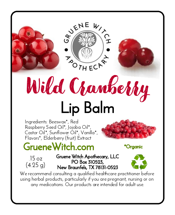 Lip Balm - Wild Cranberry