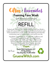 Load image into Gallery viewer, Foaming Face Wash - Citrus &amp; Lavender
