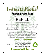 Load image into Gallery viewer, Foaming Hand Soap - Farmers Market
