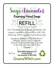 Load image into Gallery viewer, Foaming Hand Soap - Sage &amp; Lavender
