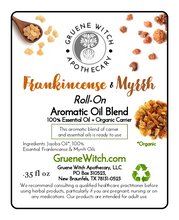 Load image into Gallery viewer, Roll-on Aromatic Oil Blend - Frankincense &amp; Myrrh
