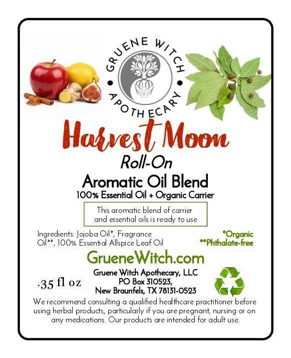 Roll-on Aromatic Oil Blend - Harvest Moon