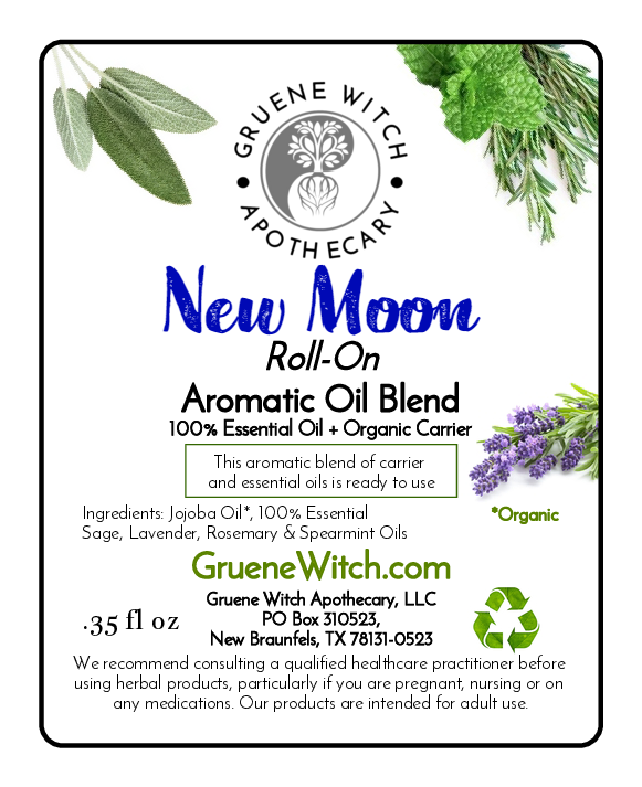 Roll-on Aromatic Oil Blend - New Moon