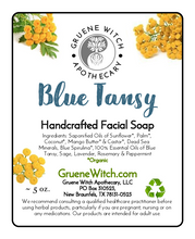 Load image into Gallery viewer, Handcrafted Soap - Blue Tansy Facial Bar
