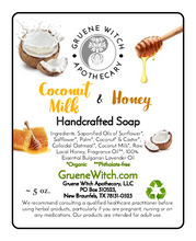 Load image into Gallery viewer, Handcrafted Soap - Coconut Milk &amp; Honey
