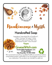 Load image into Gallery viewer, Handcrafted Soap - Frankincense &amp; Myrrh
