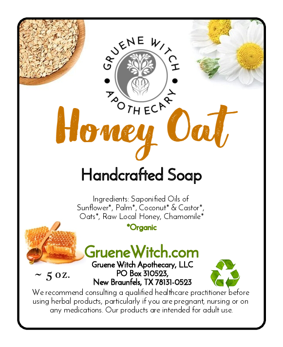 Handcrafted Soap - Honey Oat