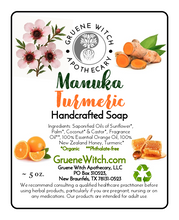 Load image into Gallery viewer, Handcrafted Soap - Manuka Turmeric

