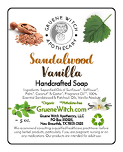 Load image into Gallery viewer, Handcrafted Soap - Sandalwood Vanilla
