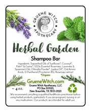 Load image into Gallery viewer, Shampoo Bar - Herbal Garden
