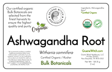 Load image into Gallery viewer, Bulk Botanicals - Ashwagandha Root
