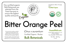 Load image into Gallery viewer, Bulk Botanicals - Bitter Orange Peel
