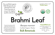 Load image into Gallery viewer, Bulk Botanicals - Brahmi Leaf
