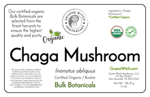 Load image into Gallery viewer, Bulk Botanicals - Chaga Mushroom
