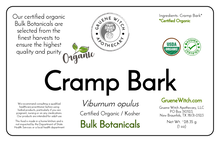 Load image into Gallery viewer, Bulk Botanicals - Cramp Bark
