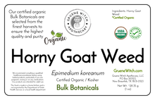 Load image into Gallery viewer, Bulk Botanicals - Horny Goat Weed
