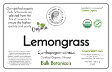 Load image into Gallery viewer, Bulk Botanicals - Lemongrass
