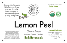 Load image into Gallery viewer, Bulk Botanicals - Lemon Peel
