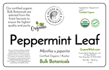 Load image into Gallery viewer, Bulk Botanicals - Peppermint Leaf
