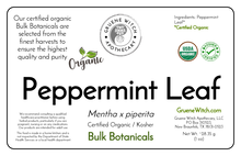 Load image into Gallery viewer, Bulk Botanicals - Peppermint Leaf
