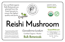 Load image into Gallery viewer, Bulk Botanicals - Reishi Mushroom (Slices)
