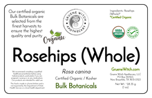 Load image into Gallery viewer, Bulk Botanicals - Rosehips (Whole)
