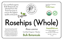 Load image into Gallery viewer, Bulk Botanicals - Rosehips (Whole)
