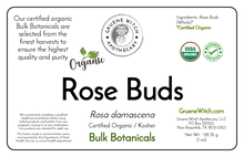 Load image into Gallery viewer, Bulk Botanicals - Rose Buds (Whole)

