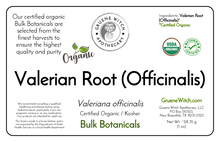 Load image into Gallery viewer, Bulk Botanicals - Valerian Root (Officinalis)
