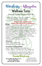 Load image into Gallery viewer, Elderberry &amp; Astragalus Wellness Tonic - Immune System Support DIY Kit
