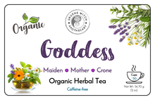 Load image into Gallery viewer, Organic Herbal Tea - Goddess
