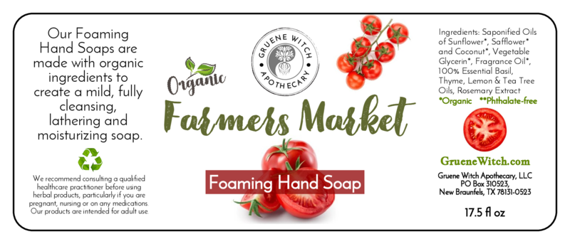 Foaming Hand Soap - Farmers Market