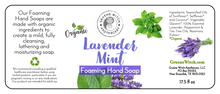 Load image into Gallery viewer, Foaming Hand Soap - Lavender Mint
