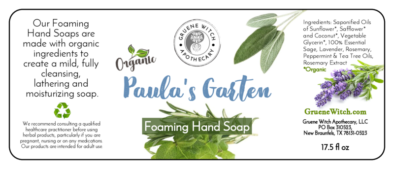 Foaming Hand Soap - Paula's Garten