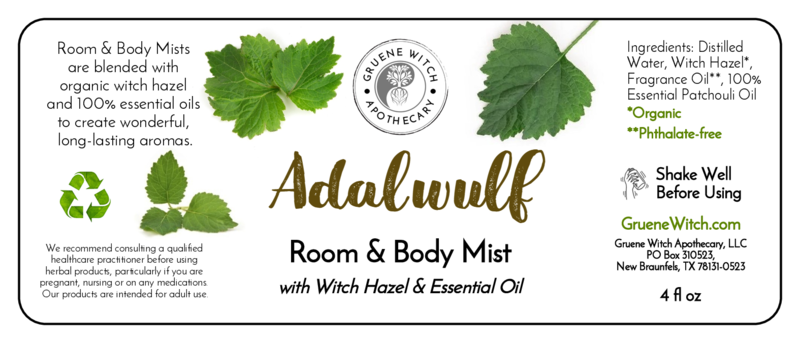 Room & Body Mist - Adalwulf