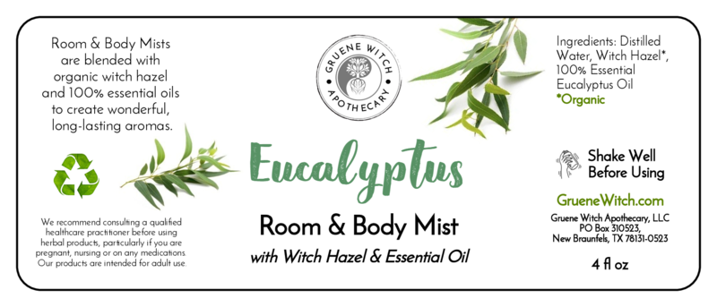 Room & Body Mist - Eucalyptus