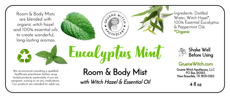 Room & Body Mist - Eucalyptus Mint