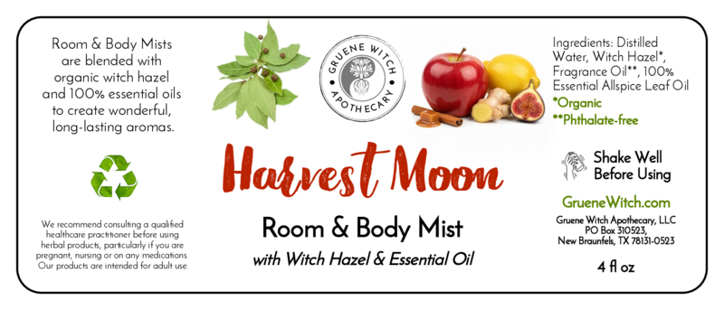 Room & Body Mist - Harvest Moon