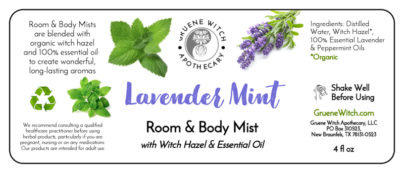 Room & Body Mist - Lavender Mint
