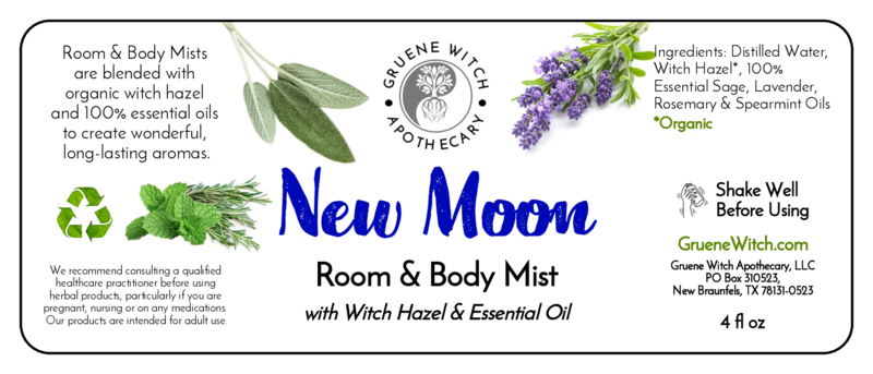 Room & Body Mist - New Moon